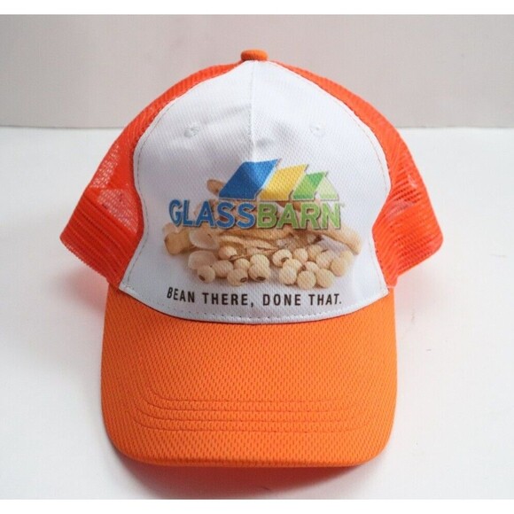 Glassbarn Bean There Done That Indiana Meshback Snapback Adjustable Baseball Cap - Picture 1 of 6